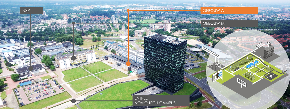 Plattegrond Novio Tech Campus Nijmegen, Techwatch